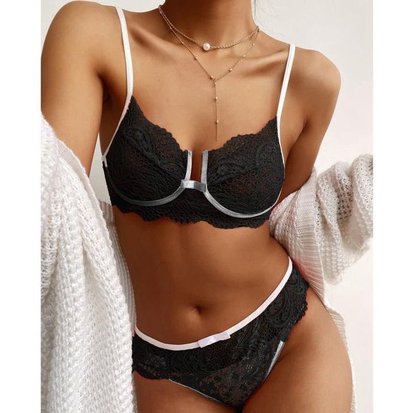 bras sets plus size lingerie women's underwear bra panties lace erotic floral two piece set exotic, Red;black
bras sets plus size lingerie women's underwear bra panties lace erotic floral two piece set exotic, Red;black