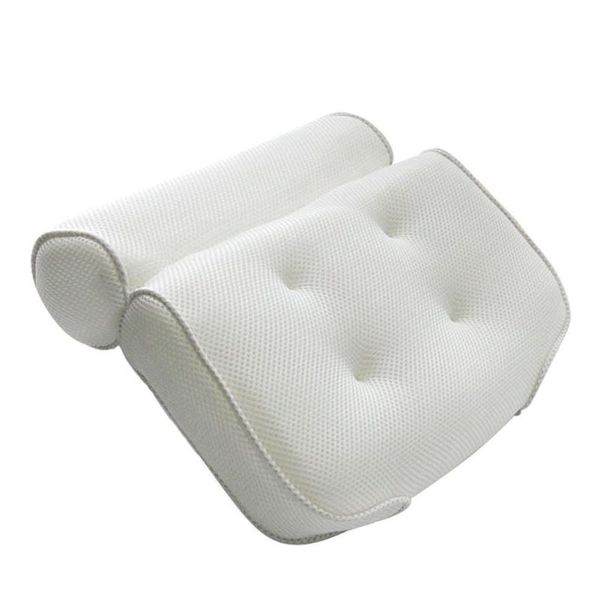 pillow breathable 3d mesh spa bath with suction cups foam soft waterproof neck back support bathroom accessories
pillow breathable 3d mesh spa bath with suction cups foam soft waterproof neck back support bathroom accessories