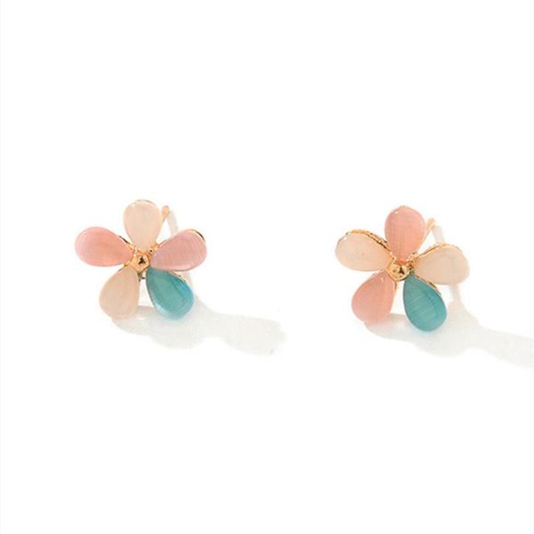 stud 2021 korean ear jewelry opal five petal flower earrings party accessories for women, Golden;silver
stud 2021 korean ear jewelry opal five petal flower earrings party accessories for women, Golden;silver