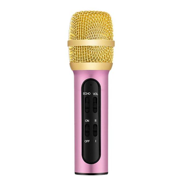 portable professional karaoke condenser microphone handheld sing machine speaker recording compatible phone, computer for party/ microphones
portable professional karaoke condenser microphone handheld sing machine speaker recording compatible phone, computer for party/ microphones