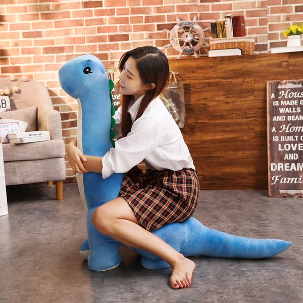 100cm giant cuddly dinosaur tanystropheus stuffed toy colorful plush dino blue/wine red/green/pink girls boys xmas plushie gift
100cm giant cuddly dinosaur tanystropheus stuffed toy colorful plush dino blue/wine red/green/pink girls boys xmas plushie gift