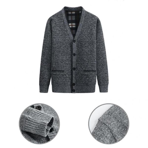 men's sweaters cardigan sweater v-neck slim fit coldproof fleece lining jacket coat for outdoor, White;black
men's sweaters cardigan sweater v-neck slim fit coldproof fleece lining jacket coat for outdoor, White;black