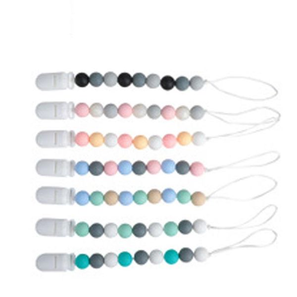 pacifiers# 1pcs baby silicone pacifier clips chain teething teether soother dummy nipple holder
pacifiers# 1pcs baby silicone pacifier clips chain teething teether soother dummy nipple holder