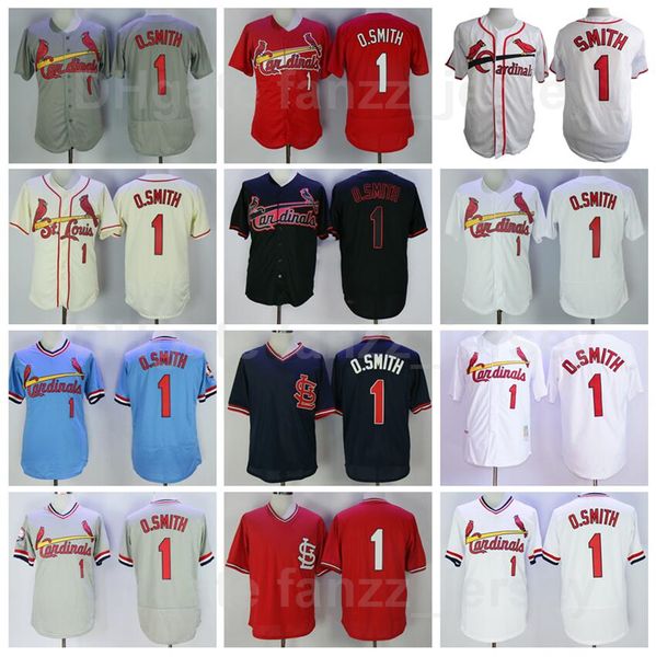 men vintage baseball 1 ozzie smith jersey retro team all stitched cooperstown pullover flexbase cool base red navy blue white grey beige 198, Blue;black
men vintage baseball 1 ozzie smith jersey retro team all stitched cooperstown pullover flexbase cool base red navy blue white grey beige 198, Blue;black