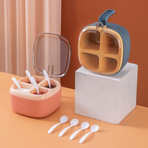 storage bottles & jars seasoningbox combination set household kitchen supplies fourcompartment one multi-compartment seasoning jar condiment
storage bottles & jars seasoningbox combination set household kitchen supplies fourcompartment one multi-compartment seasoning jar condiment