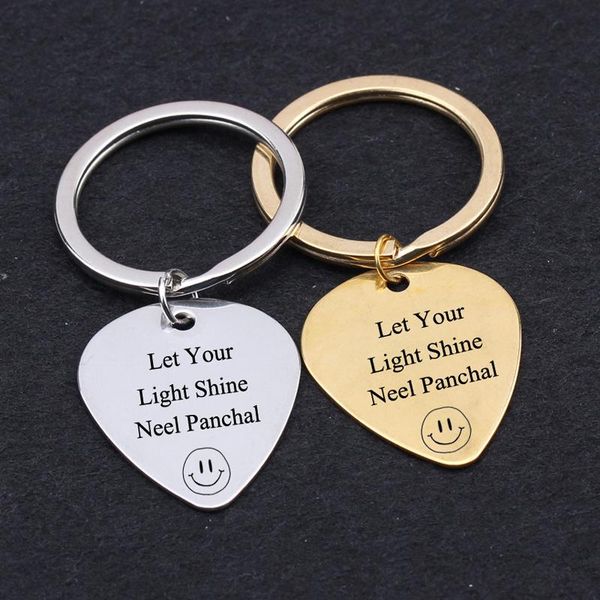 keychains stainless steel keychain engraved let your light shine neel panchal gift for good friend or lovers key tag ring holder, Silver
keychains stainless steel keychain engraved let your light shine neel panchal gift for good friend or lovers key tag ring holder, Silver