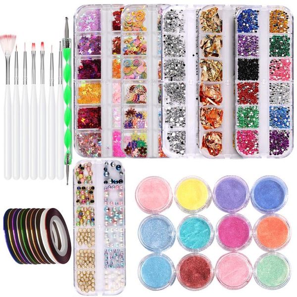 nail art kits diy sequins brush accessories tips tool acrylic powder set professional decoration tools
nail art kits diy sequins brush accessories tips tool acrylic powder set professional decoration tools
