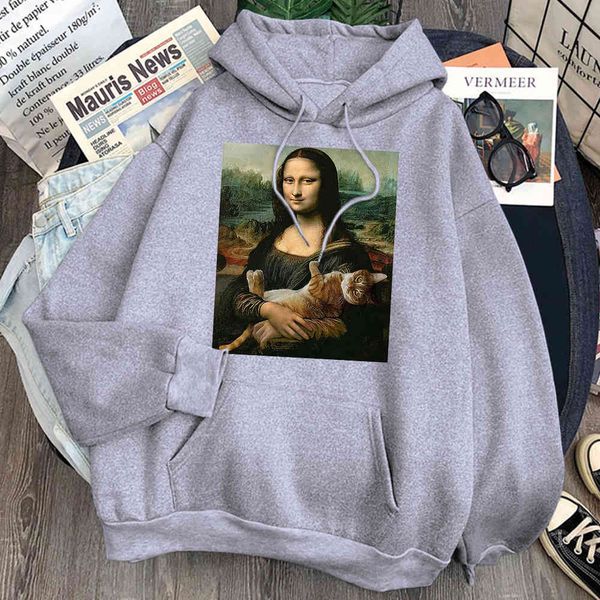 fashion mona lisa print harajuku men's casual fashion comfortable animation hip hop hoodie, Black
fashion mona lisa print harajuku men's casual fashion comfortable animation hip hop hoodie, Black