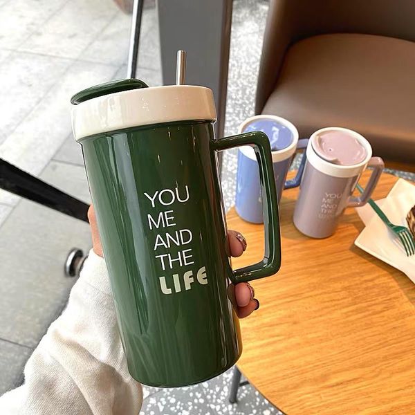 mugs creative personality large capacity mug cute student ceramic coffee handmade cartoon breakfast milk cereal cup water
mugs creative personality large capacity mug cute student ceramic coffee handmade cartoon breakfast milk cereal cup water