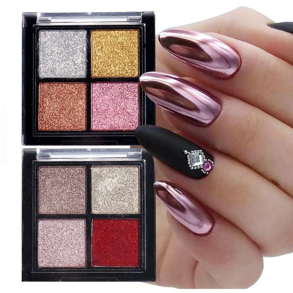 nail glitter 4 colors chrome mirror solid powder metallic rose gold pink rubbing dust pigment brush art decorations tr1933, Silver;gold
nail glitter 4 colors chrome mirror solid powder metallic rose gold pink rubbing dust pigment brush art decorations tr1933, Silver;gold