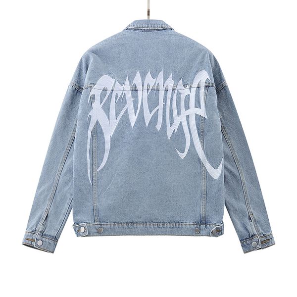 men's back embroidery denim jackets fashion high street designer streetwear hip hop epaulet jeans college jacket coat xq, Black;brown
men's back embroidery denim jackets fashion high street designer streetwear hip hop epaulet jeans college jacket coat xq, Black;brown