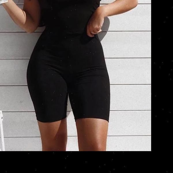 women short womens solid color high waist tight sports shorts casual fitness stretch female comfortable jogging pants, White;black
women short womens solid color high waist tight sports shorts casual fitness stretch female comfortable jogging pants, White;black