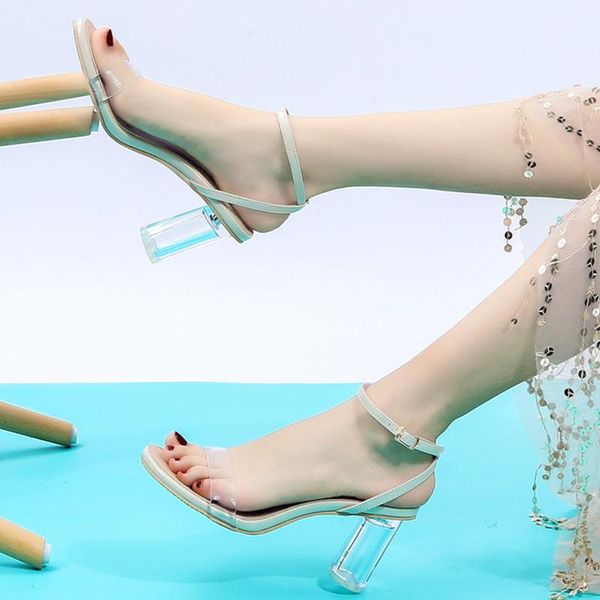 women open-toe fashion sandals summer 2021 word transparent crystal and slippers high-heeled shoes, Black
women open-toe fashion sandals summer 2021 word transparent crystal and slippers high-heeled shoes, Black