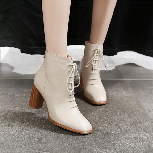dress shoes women ankle boots keep warm square toe 7cm heel zip and lace up black basic for woman botas mujer 35-39 lb21
dress shoes women ankle boots keep warm square toe 7cm heel zip and lace up black basic for woman botas mujer 35-39 lb21