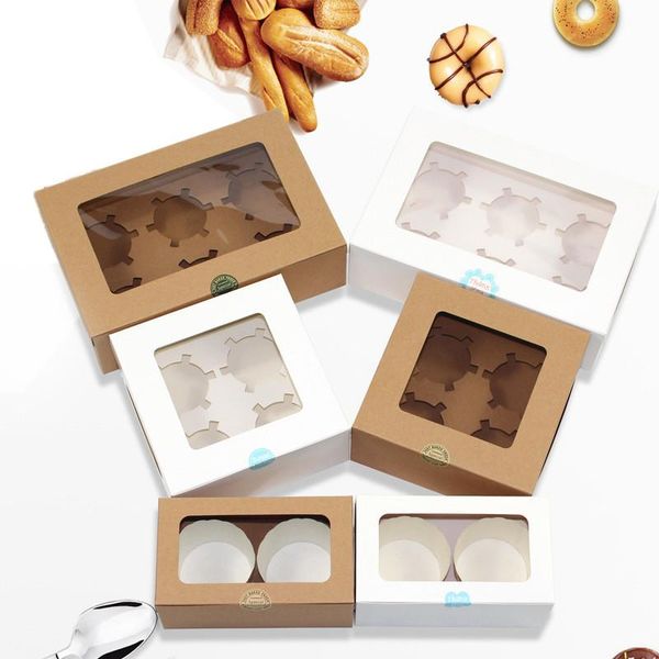 gift wrap 3pcs craft paper cake packaging boxes with windows 2/4/6 cupcakes pastry candy for wedding birthday home party
gift wrap 3pcs craft paper cake packaging boxes with windows 2/4/6 cupcakes pastry candy for wedding birthday home party