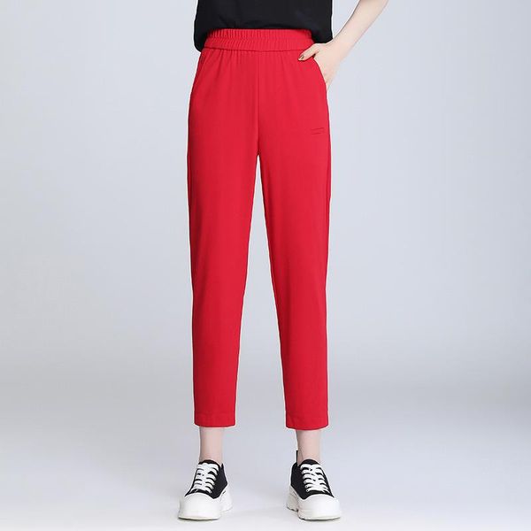 women's pants & capris high waisted plus size 4xl red harem 2021 summer women elegant fashion slim casual black pencil woman trousers 1, Black;white
women's pants & capris high waisted plus size 4xl red harem 2021 summer women elegant fashion slim casual black pencil woman trousers 1, Black;white