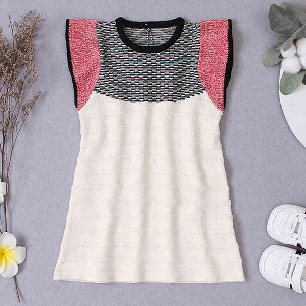 spring autumn kids dresses for girls princess pure cotton sleeveless lace sleeve 210429, Red;yellow
spring autumn kids dresses for girls princess pure cotton sleeveless lace sleeve 210429, Red;yellow
