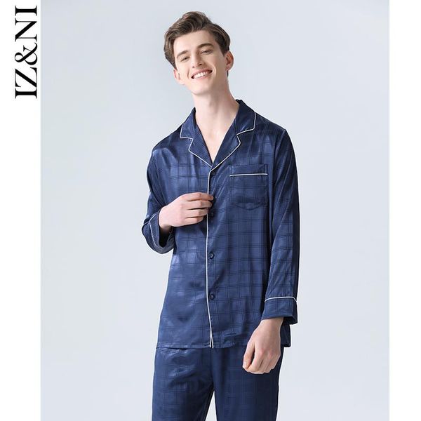 women's sleepwear male trousers of the spring and autumn period long sleeve ice silk contracted tian ge loose leisurewear suit, Black;red
women's sleepwear male trousers of the spring and autumn period long sleeve ice silk contracted tian ge loose leisurewear suit, Black;red