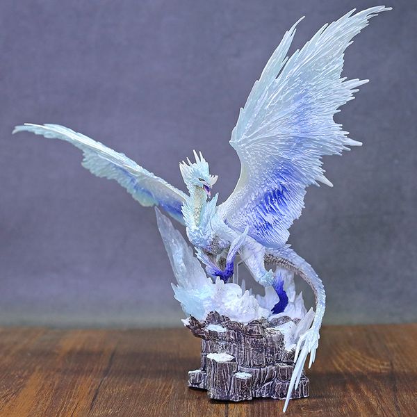 

Monster Hunter World Iceborne Velkhana Statue MHW Elder Dragon Figure Collectible Model Toy