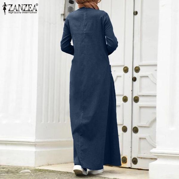 casual dresses plus size denim blue sundress autumn women dubai abaya long dress sleeve muslim loose vestidos kaftan gezh, Black;gray
casual dresses plus size denim blue sundress autumn women dubai abaya long dress sleeve muslim loose vestidos kaftan gezh, Black;gray