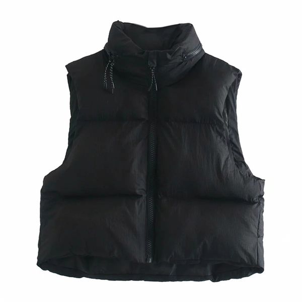 merodi women autumn casual za black loose vest chic lady fashion sleeveless high collar coat overisize female zipper warm parkas 210915, Black;white
merodi women autumn casual za black loose vest chic lady fashion sleeveless high collar coat overisize female zipper warm parkas 210915, Black;white