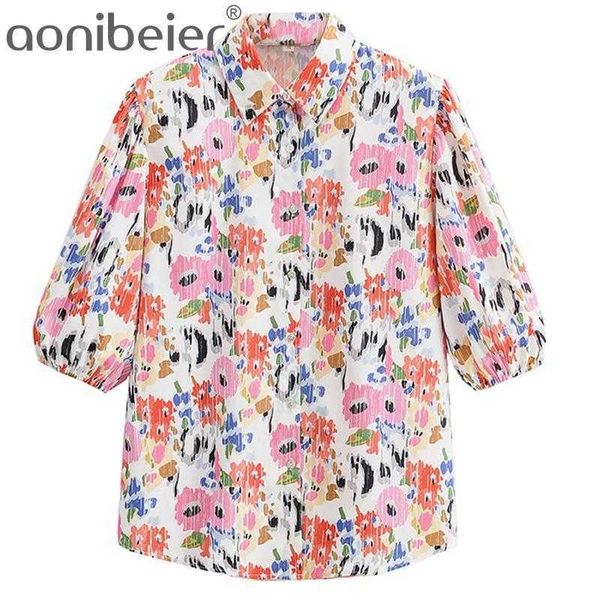 calico print summer fashion lantern sleeve turn down collar women casual blouses loose long shirts female 210604, White
calico print summer fashion lantern sleeve turn down collar women casual blouses loose long shirts female 210604, White