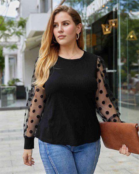 oversized female tshirt sheer polk dot sleeve shreds of mesh spring big clothes, White
oversized female tshirt sheer polk dot sleeve shreds of mesh spring big clothes, White