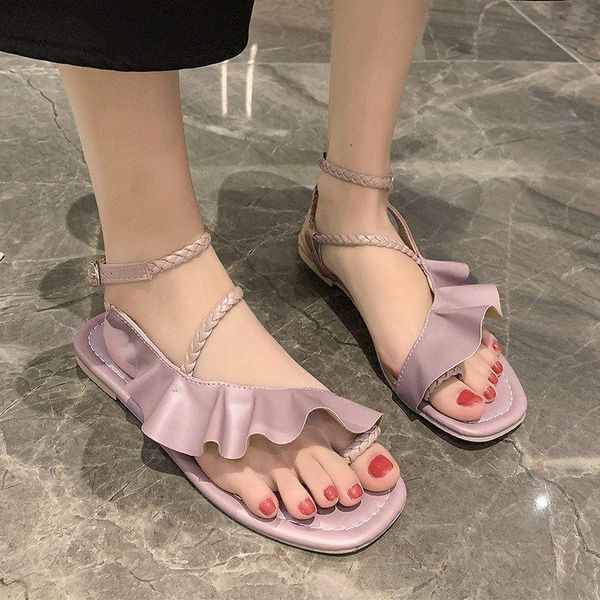 sandals sandal female strap fashion lotus toe set summer sweet flat korea version casual shoes, women's shoes, Black
sandals sandal female strap fashion lotus toe set summer sweet flat korea version casual shoes, women's shoes, Black