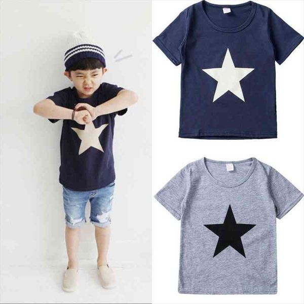 style toddler kids adorable boys summer t shirt short sleeve children cute tee size 2 7years, Blue
style toddler kids adorable boys summer t shirt short sleeve children cute tee size 2 7years, Blue
