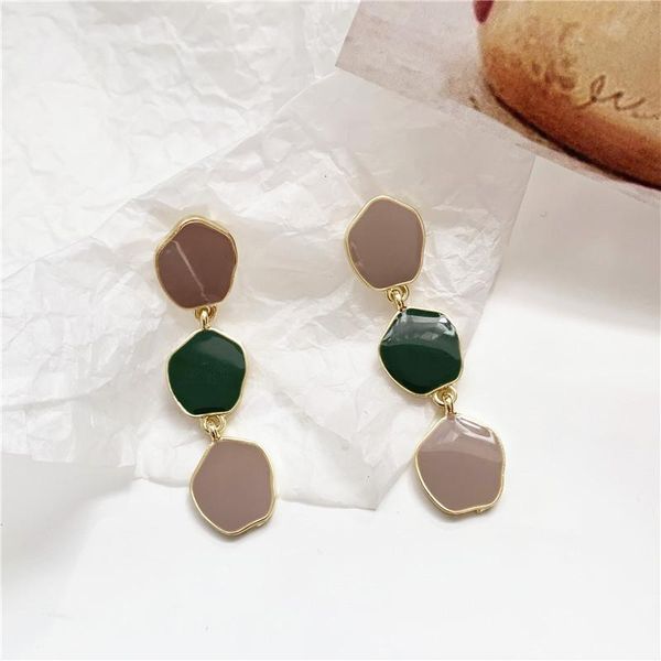fashion morandi geometric drop glaze color is earring temperament elegant long earrings adorn article stud, Golden;silver
fashion morandi geometric drop glaze color is earring temperament elegant long earrings adorn article stud, Golden;silver