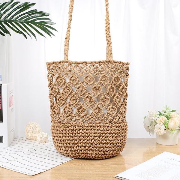 casual hollow straw bag ladies round bucket shoulder bags fashion flower crossbody female summer beach woven cross body
casual hollow straw bag ladies round bucket shoulder bags fashion flower crossbody female summer beach woven cross body