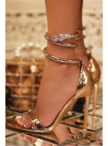 sandals fashion snake summer high heels 2021 women pumps comfort party female peep toe pointed shoes large size 35~42, Black
sandals fashion snake summer high heels 2021 women pumps comfort party female peep toe pointed shoes large size 35~42, Black