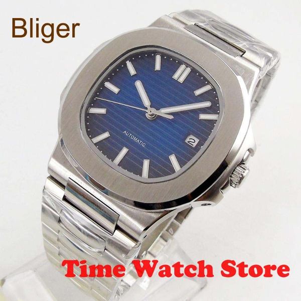 wristwatches 40mm miyota 8215 automatic wrist watch men sapphire glass waterproof luminous blue strile dial ss bracelet, Slivery;brown
wristwatches 40mm miyota 8215 automatic wrist watch men sapphire glass waterproof luminous blue strile dial ss bracelet, Slivery;brown