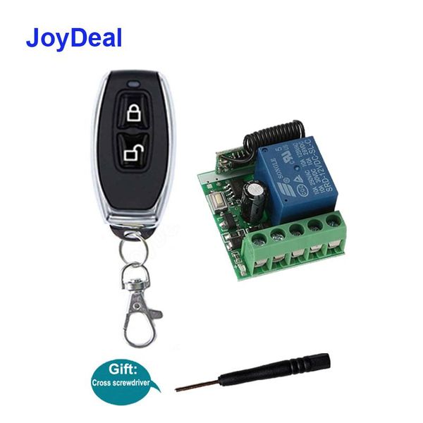 smart home control joydeal 433mhz universal wireless remote switch dc 12v 1 channel receiver module electronic garage lock door controller
smart home control joydeal 433mhz universal wireless remote switch dc 12v 1 channel receiver module electronic garage lock door controller