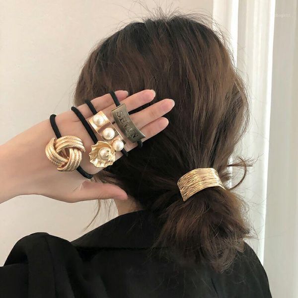 haimeikang mental hair scrunchies women fashion ponytail holder tie pearl rope rubber bands accessories1
haimeikang mental hair scrunchies women fashion ponytail holder tie pearl rope rubber bands accessories1
