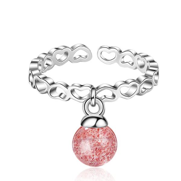 wedding rings romantic love heart pink strawberry quartz 925 sterling silver lady finger engagement jewelry for women gift ring no fade, Slivery;golden
wedding rings romantic love heart pink strawberry quartz 925 sterling silver lady finger engagement jewelry for women gift ring no fade, Slivery;golden