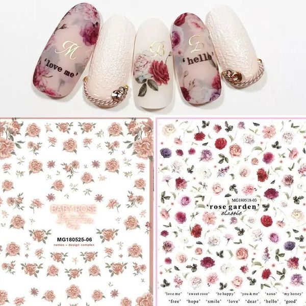est mg180518-03 beautiful flower paint 3d nail art sticker decal stamping export japan designs rhinestones decorations1, Black
est mg180518-03 beautiful flower paint 3d nail art sticker decal stamping export japan designs rhinestones decorations1, Black