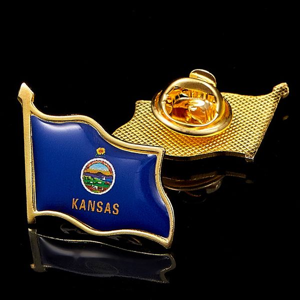 30pcs kansas state of usa badges flag lapal pin craft on backpack pins for clothes/bag
30pcs kansas state of usa badges flag lapal pin craft on backpack pins for clothes/bag