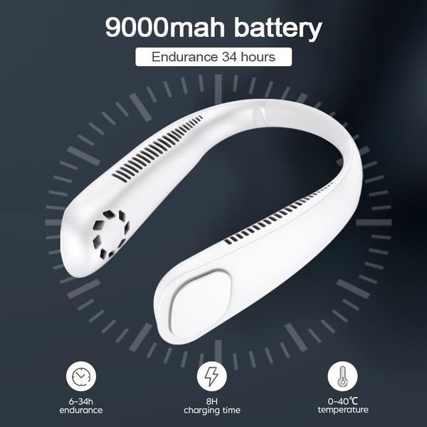 electric fans mini neck fan 9000mah portable bladeless rechargeable leafless handheld cooling neckband usb
electric fans mini neck fan 9000mah portable bladeless rechargeable leafless handheld cooling neckband usb