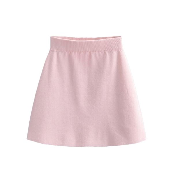women knit a-line skirts casual high waist solid sweater pleated mini quality female knitted 210524, Black
women knit a-line skirts casual high waist solid sweater pleated mini quality female knitted 210524, Black
