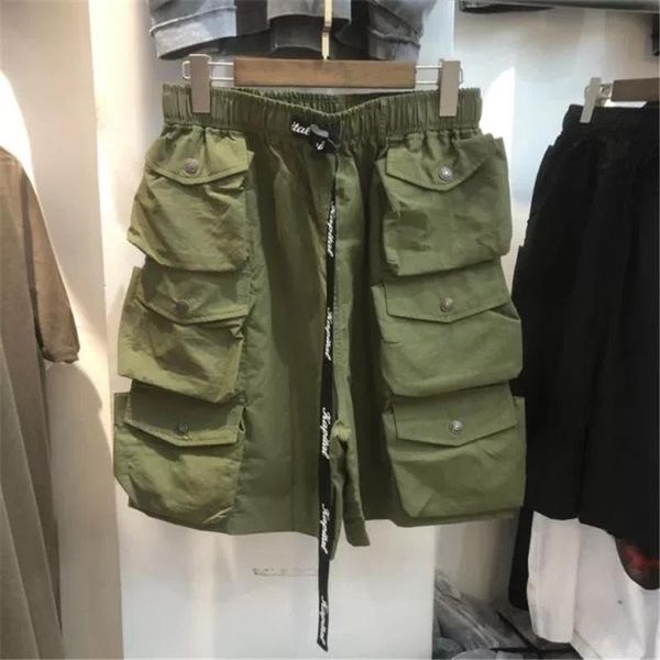 men's shorts summer high street multi pocket loose nylon quality kapital casual m-xl, White;black
men's shorts summer high street multi pocket loose nylon quality kapital casual m-xl, White;black