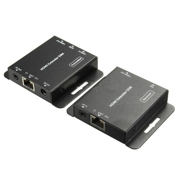 audio cables & connectors extension converter adapter coupler 50m hd 1080p extender with 2 ports rj45 ir tx/rx receiver transmitter
audio cables & connectors extension converter adapter coupler 50m hd 1080p extender with 2 ports rj45 ir tx/rx receiver transmitter