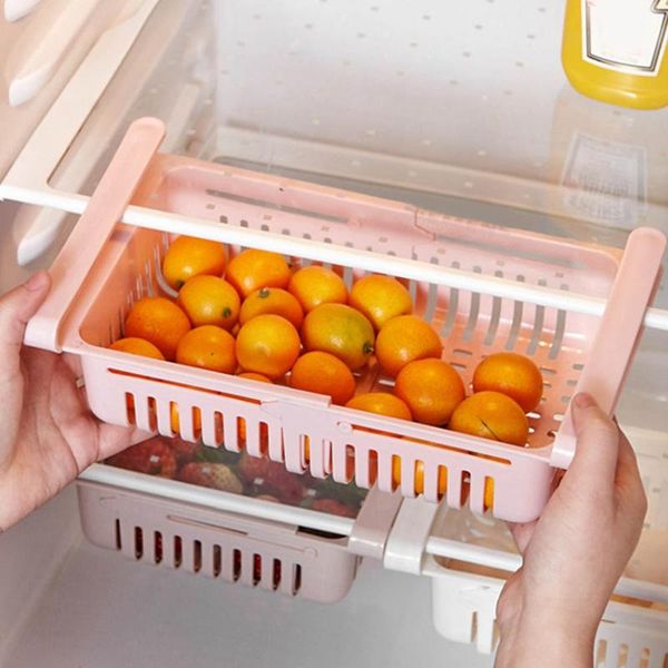 kitchen organizer adjustable refrigerator storage rack fridge er shelf holder pull-out drawer organiser space saver hooks & rails
kitchen organizer adjustable refrigerator storage rack fridge er shelf holder pull-out drawer organiser space saver hooks & rails