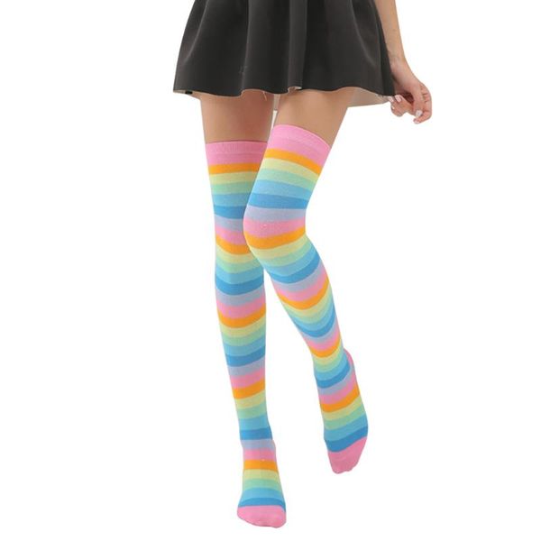socks & hosiery 1 pair stocking elastic autumn casual flexible women long comfortable party knee high rainbow striped gifts soft adult, Black;white
socks & hosiery 1 pair stocking elastic autumn casual flexible women long comfortable party knee high rainbow striped gifts soft adult, Black;white