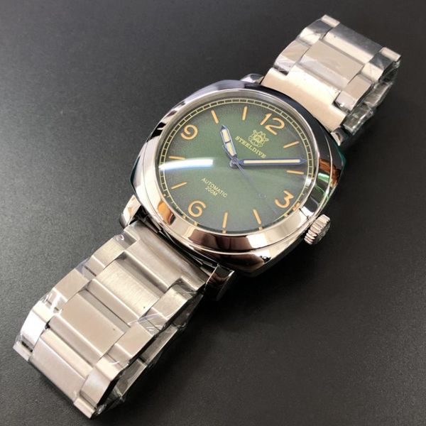 wristwatches steel dive arrival automatic mechanical watch 2021 c3 super luminous watches men 200m nh35, Slivery;brown
wristwatches steel dive arrival automatic mechanical watch 2021 c3 super luminous watches men 200m nh35, Slivery;brown