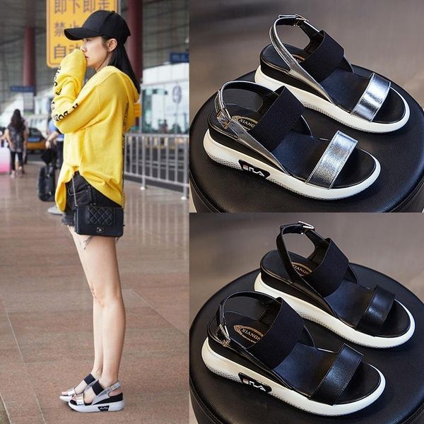 genuine leather womens sandals flat summer shoes platform sandles women non-slip comfort gladiator casual, Black
genuine leather womens sandals flat summer shoes platform sandles women non-slip comfort gladiator casual, Black