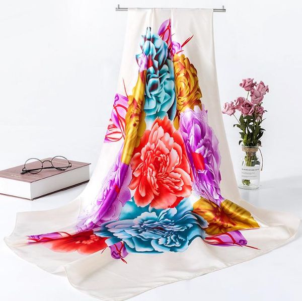 scarves 2021 90x90 antiquity print royal court flower women silk twill scarf satin square tie ladies foulard femme towel bufanda shawl, Blue;gray
scarves 2021 90x90 antiquity print royal court flower women silk twill scarf satin square tie ladies foulard femme towel bufanda shawl, Blue;gray