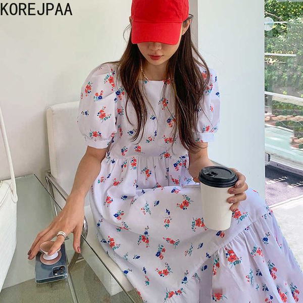 korejpaa women dress summer korean fashion chic elegant gentle print square neck loose double pocket lace up floral dresses 210526, Black;gray
korejpaa women dress summer korean fashion chic elegant gentle print square neck loose double pocket lace up floral dresses 210526, Black;gray