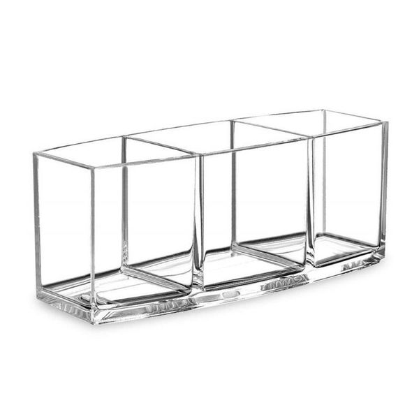 storage bottles & jars 3 holes transparent acrylic makeup brush tool cosmetic organizer holder make box case tabl f6n0
storage bottles & jars 3 holes transparent acrylic makeup brush tool cosmetic organizer holder make box case tabl f6n0