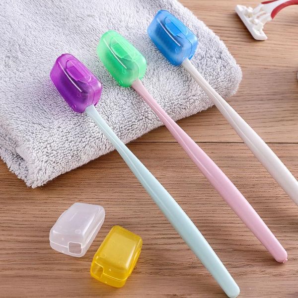 random color portable travel toothbrush head cover storage tooth brush holder covers protect box holders
random color portable travel toothbrush head cover storage tooth brush holder covers protect box holders